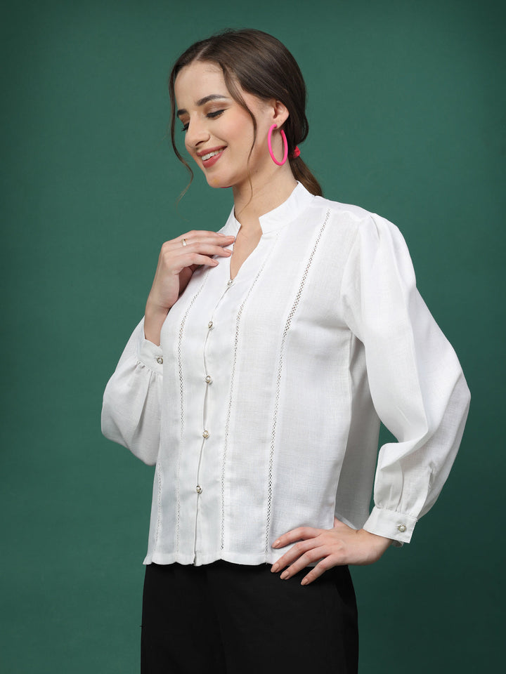 Women Opaque Casual Shirt