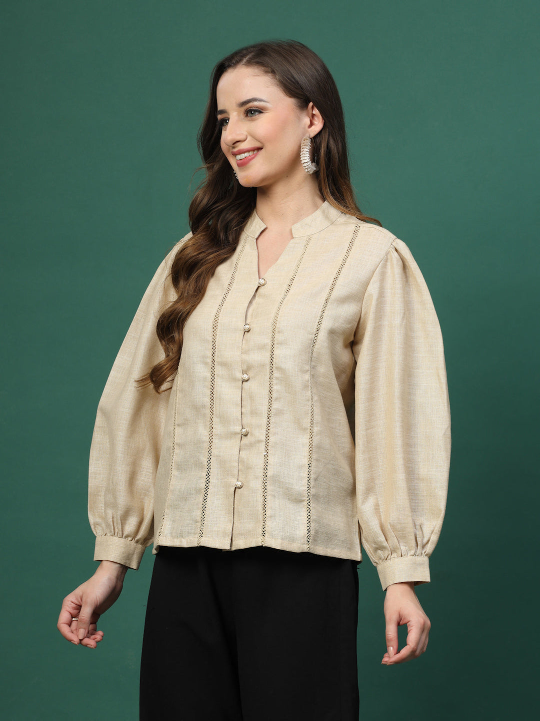 Women Opaque Casual Shirt