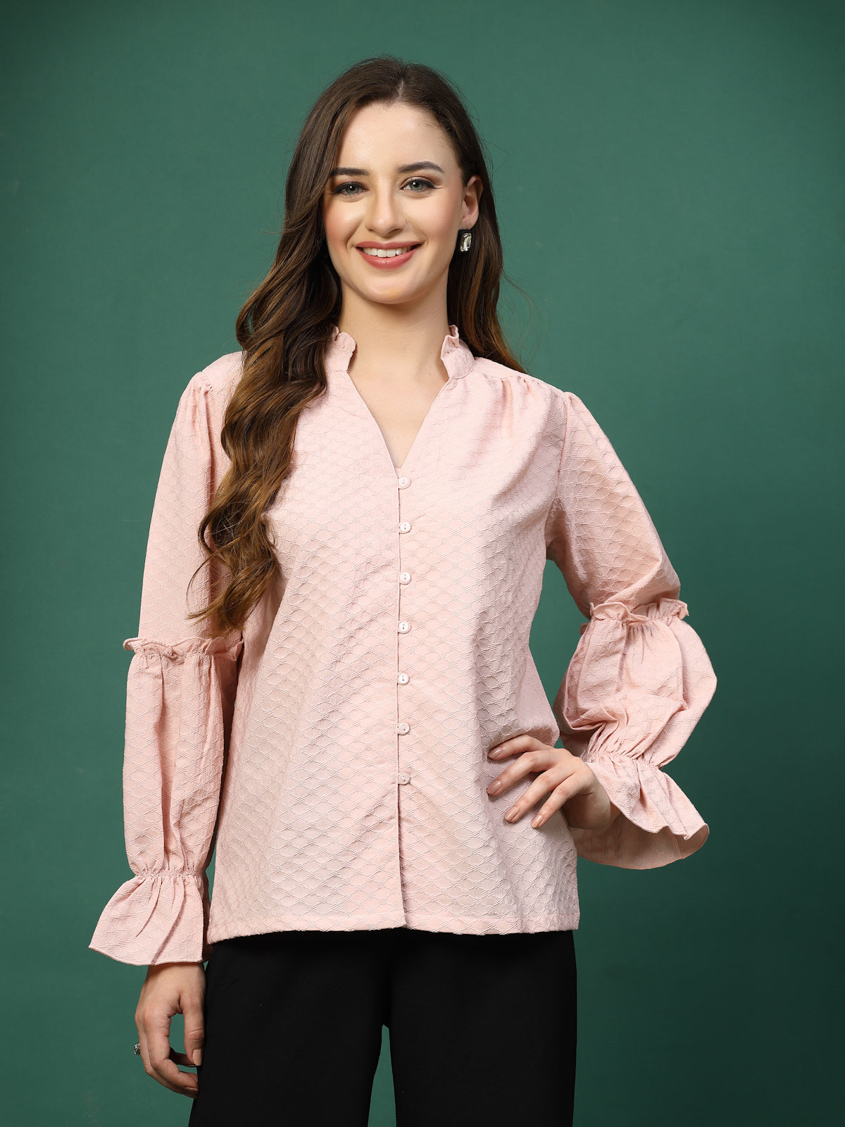 Women Opaque Casual Shirt