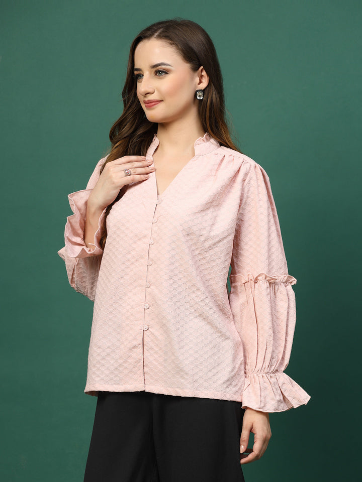 Women Opaque Casual Shirt