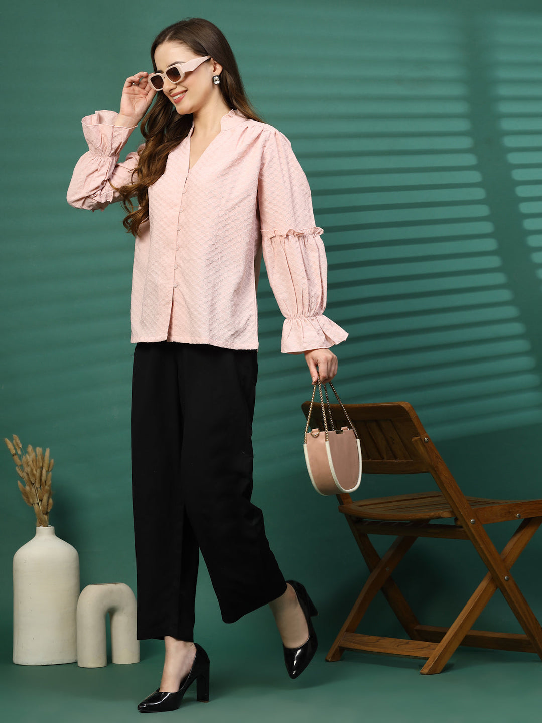 Women Opaque Casual Shirt