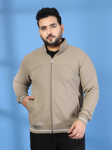 Plus Size Men Sporty Jacket