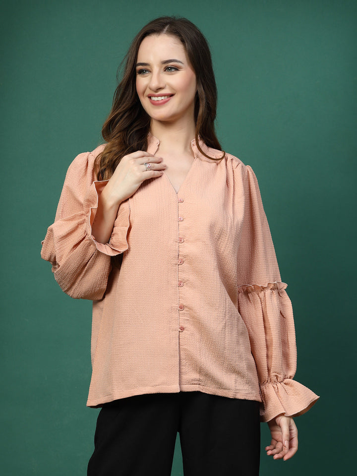 Women Opaque Casual Shirt