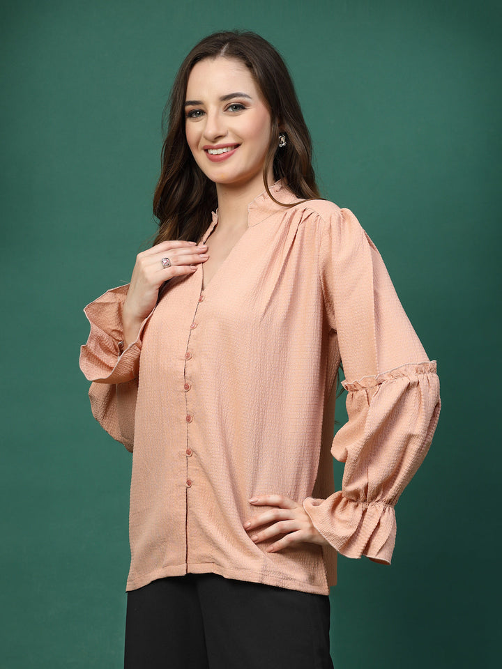 Women Opaque Casual Shirt