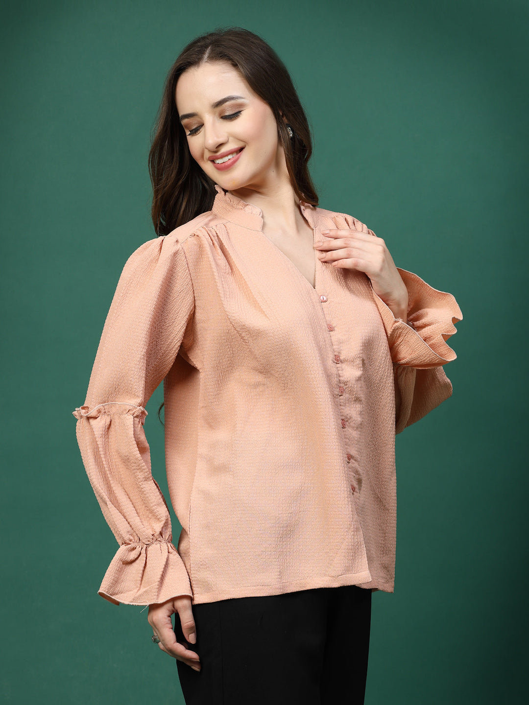 Women Opaque Casual Shirt