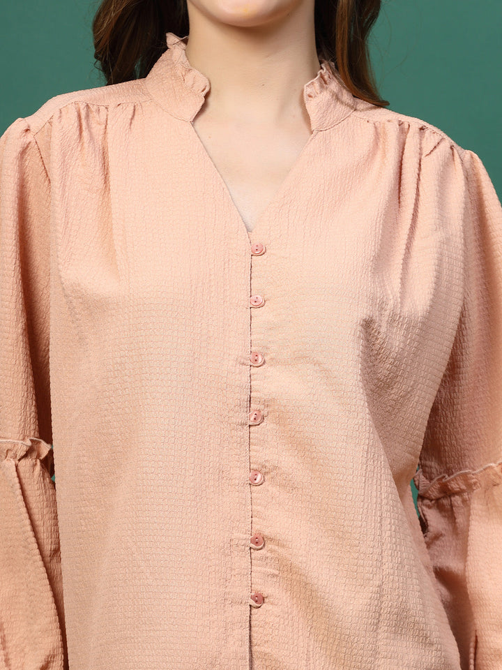 Women Opaque Casual Shirt