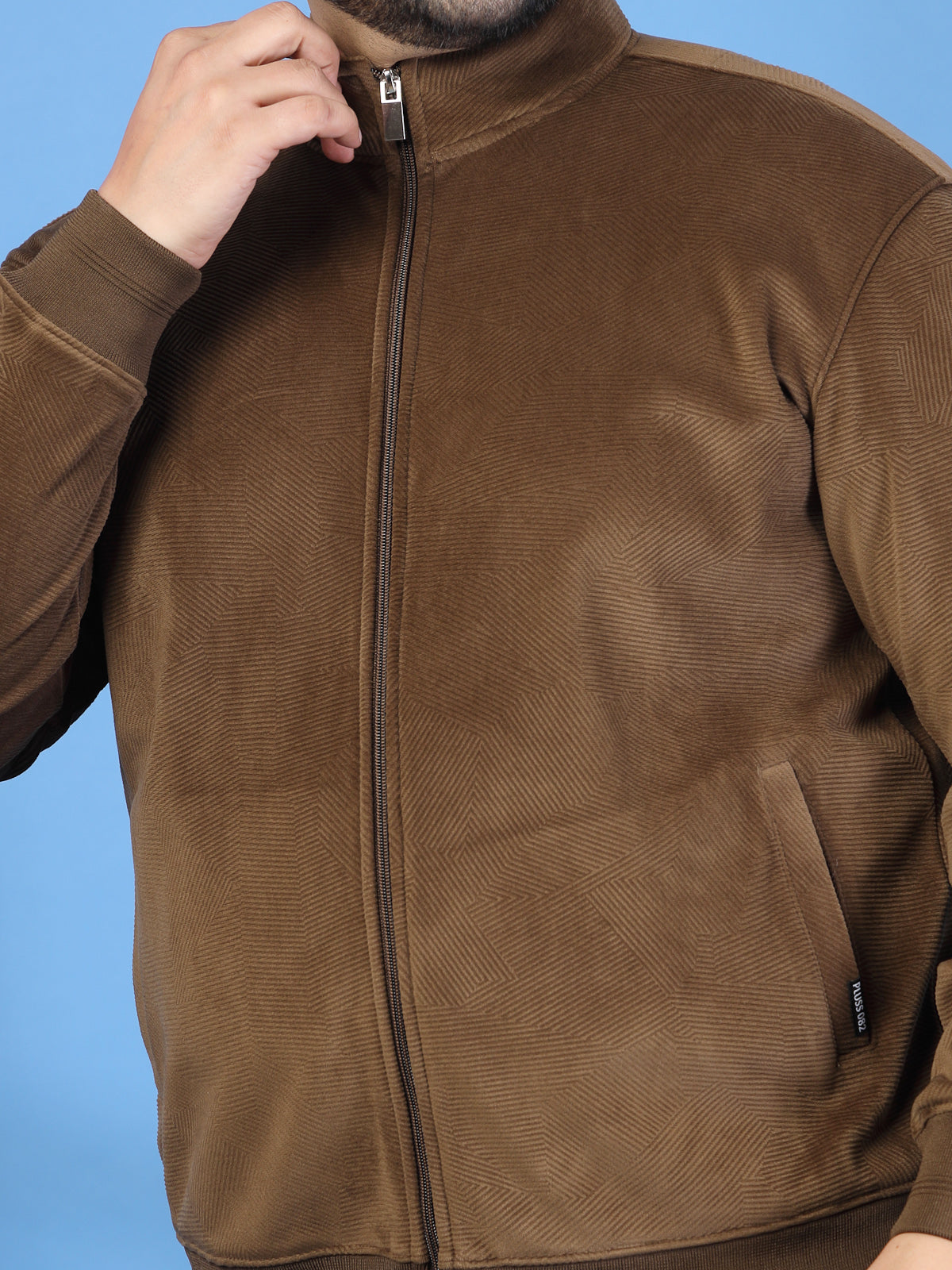 Plus Size Mock Collar Jacket Plus Size Mock Collar Jacket