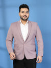 Plus Size Single Breasted Blazer