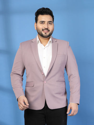 Plus Size Single Breasted Blazer