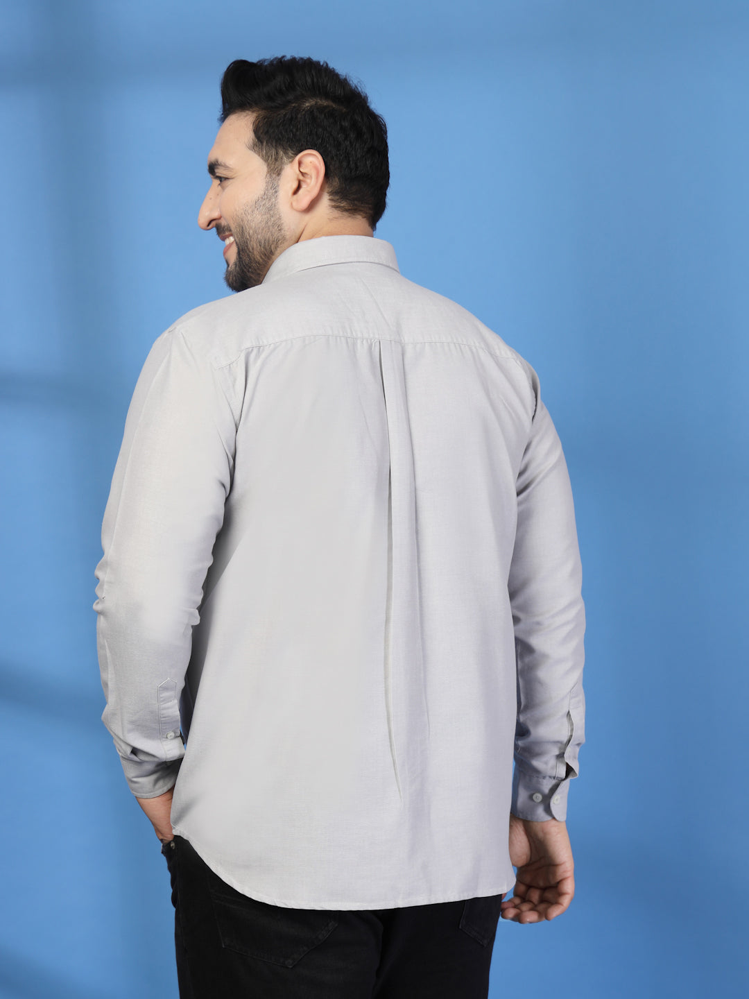 Plus Size Men Classic Casual Shirt