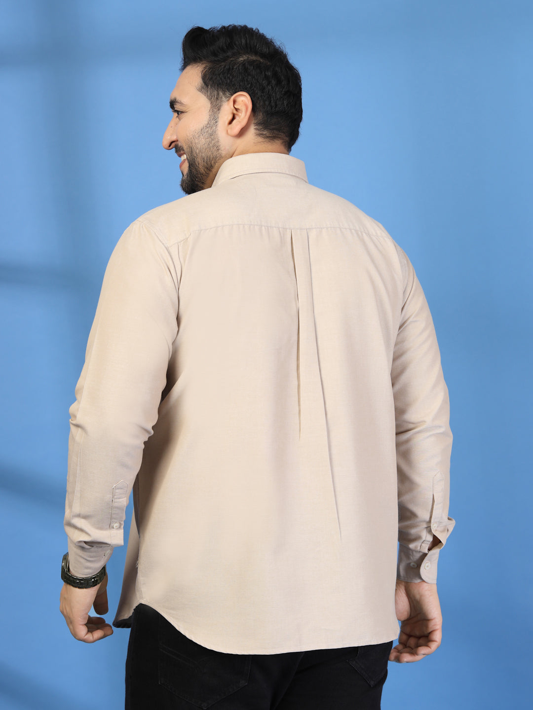 Plus Size Men Classic Casual Shirt