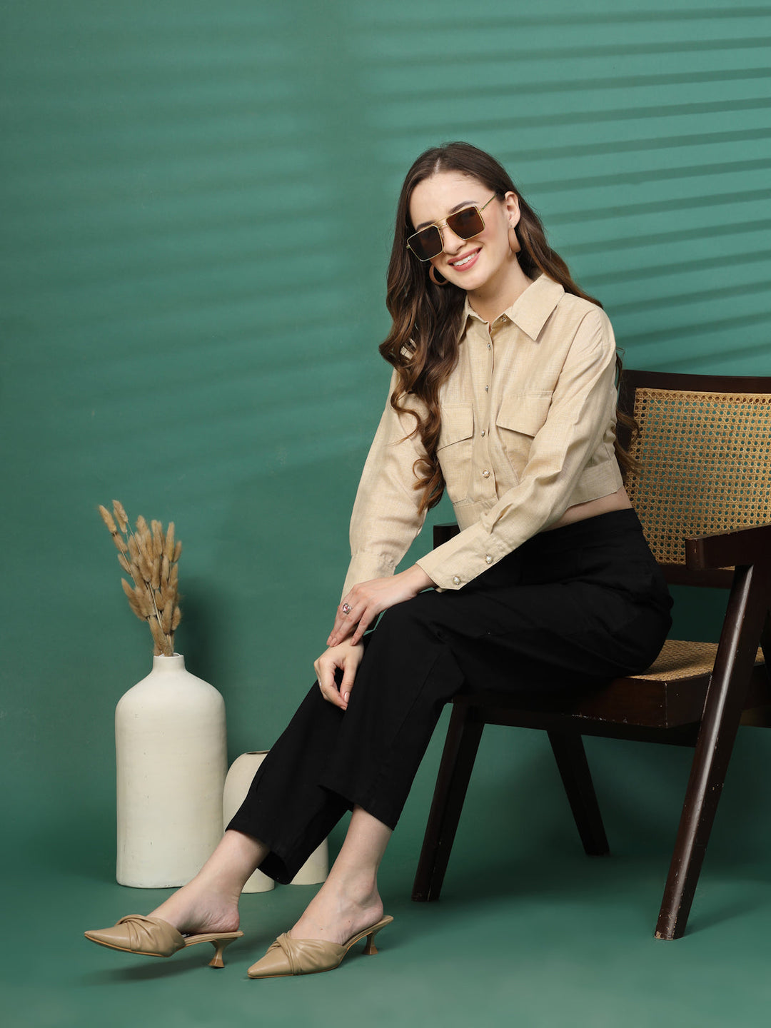 Women Opaque Casual Shirt