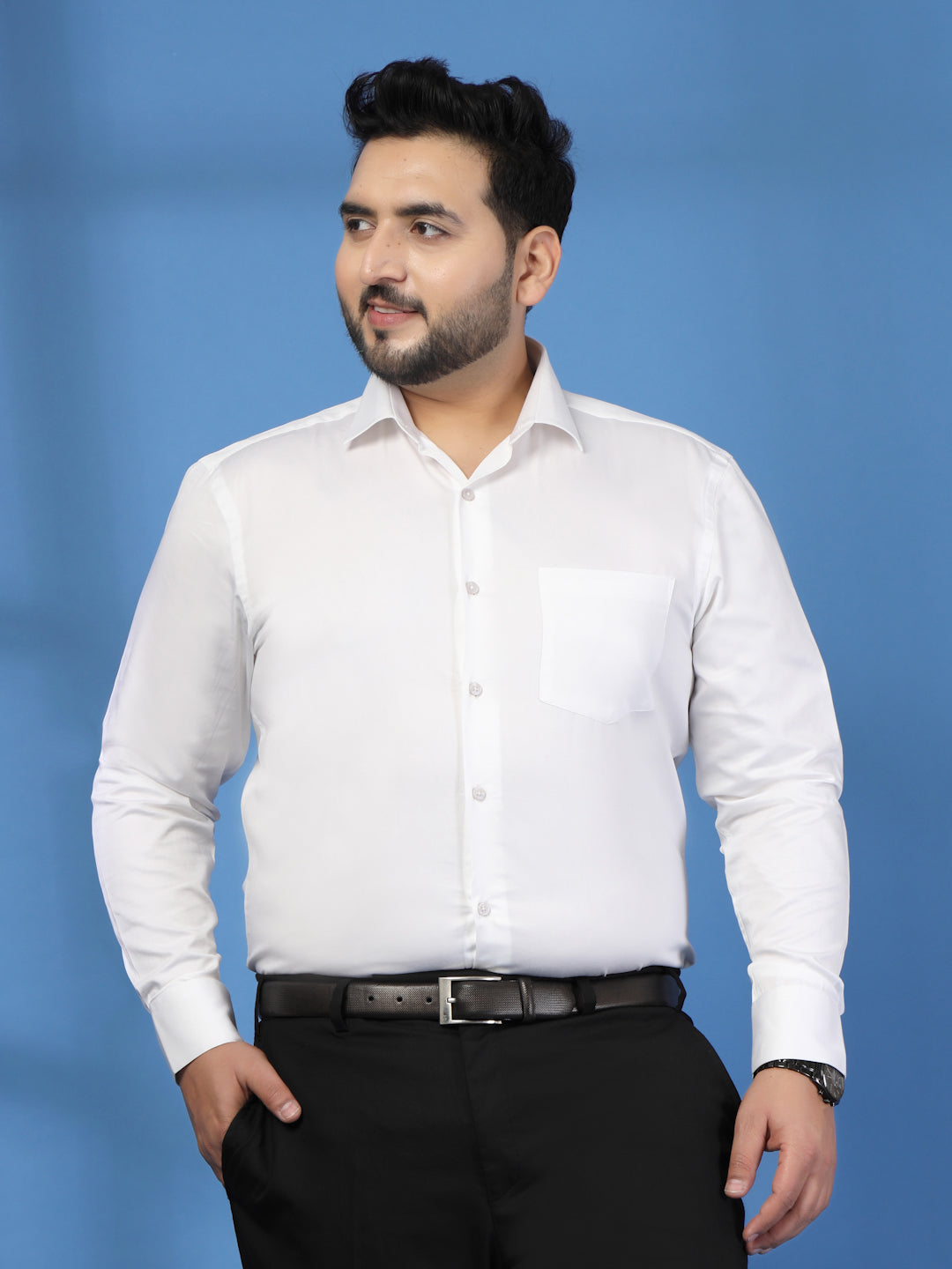 Plus Size Men Classic Formal Shirt