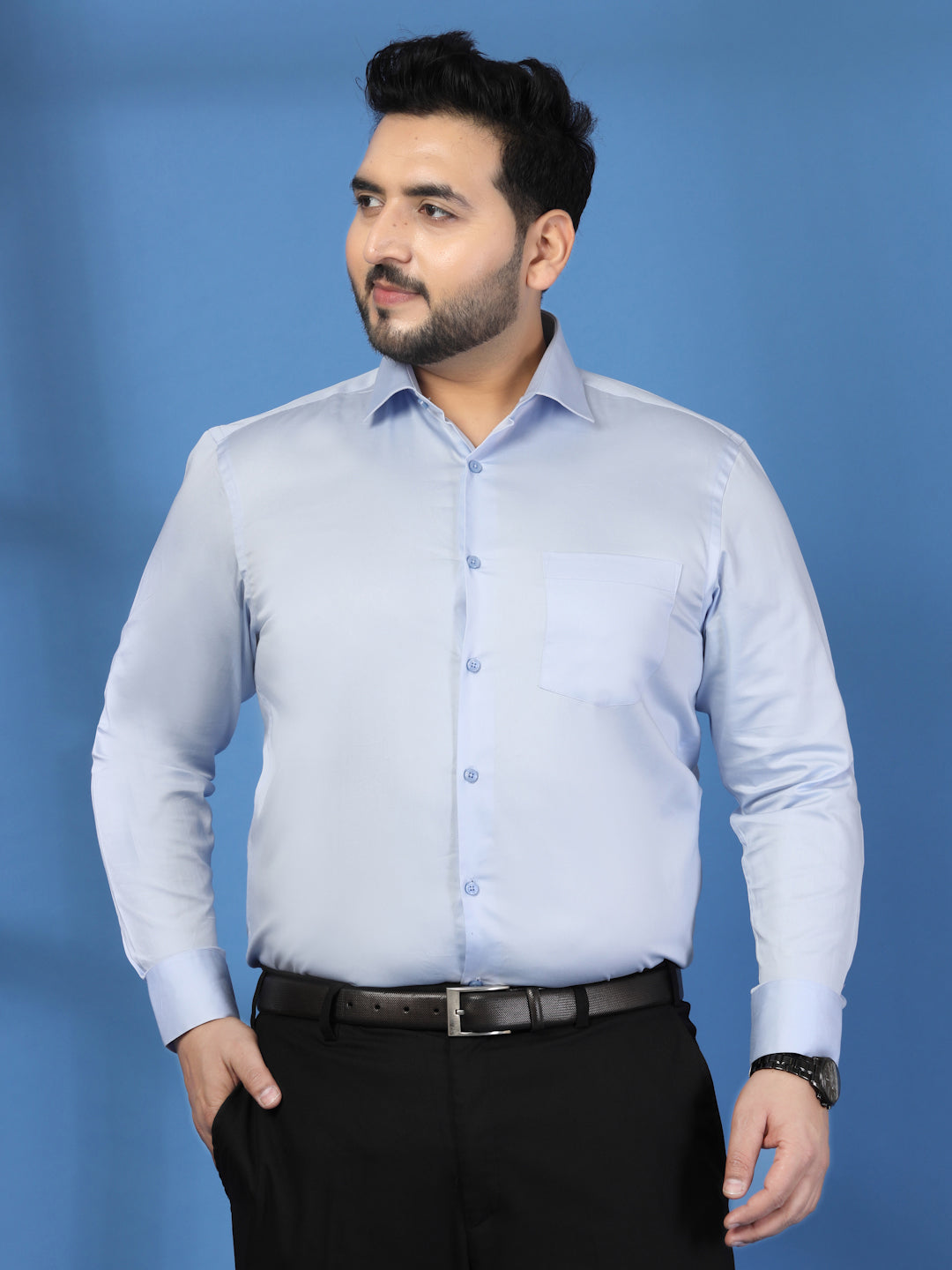 Plus Size Men Classic Formal Shirt