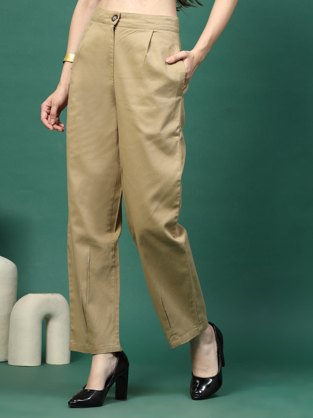 Women Pleated Trousers