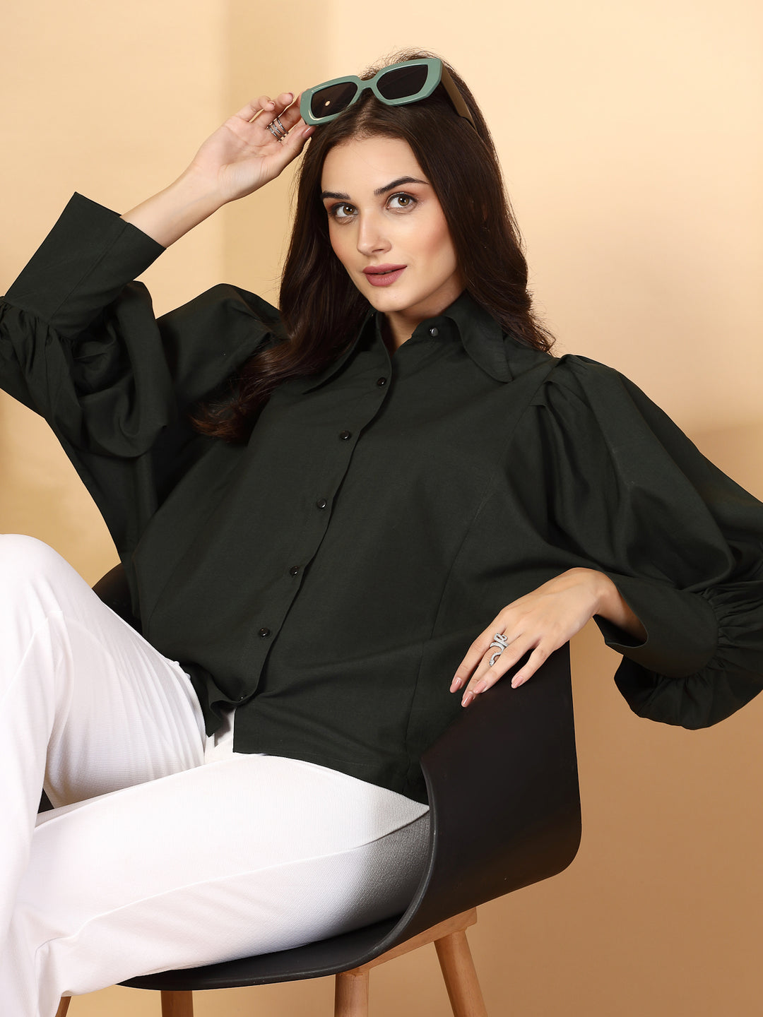 Women Opaque Casual Shirt