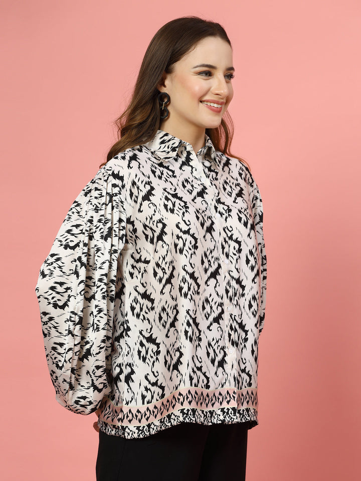 Women Animal Opaque Printed Casual Shirt