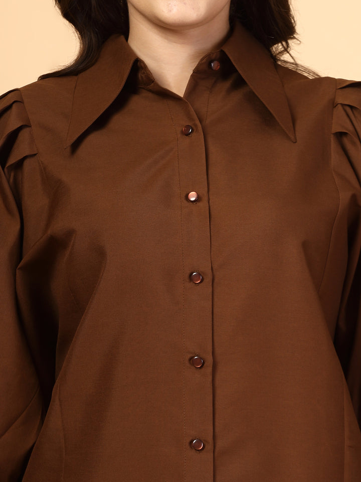 Women Opaque Casual Shirt