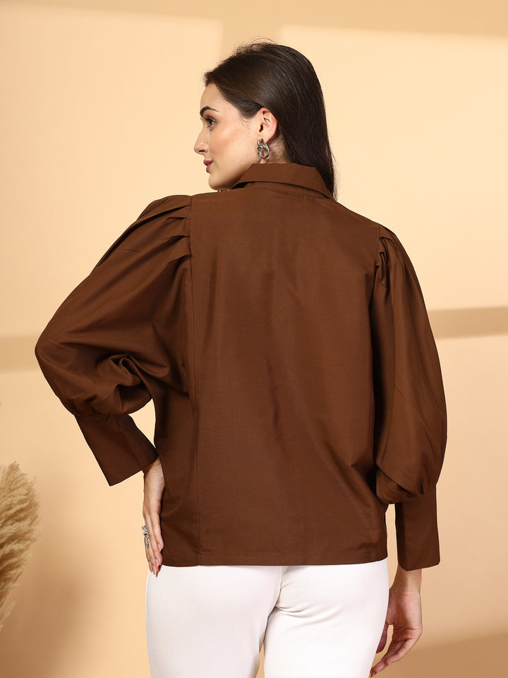 Women Opaque Casual Shirt