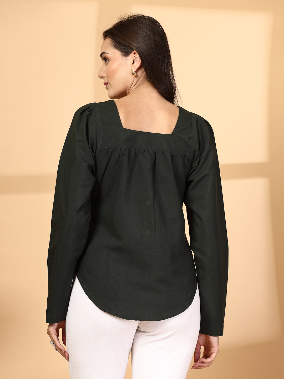 Women Opaque Casual Shirt