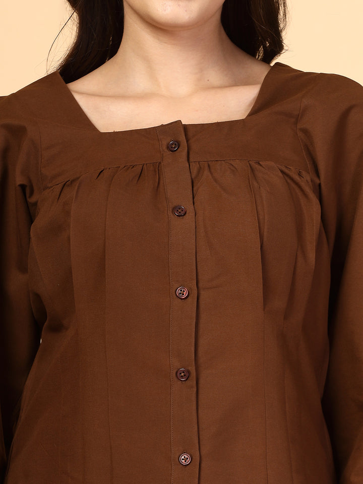 Women Opaque Casual Shirt