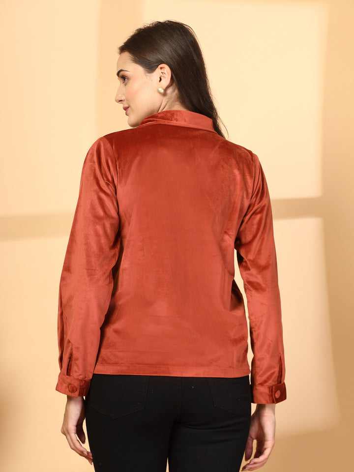 Women Open Front Jacket