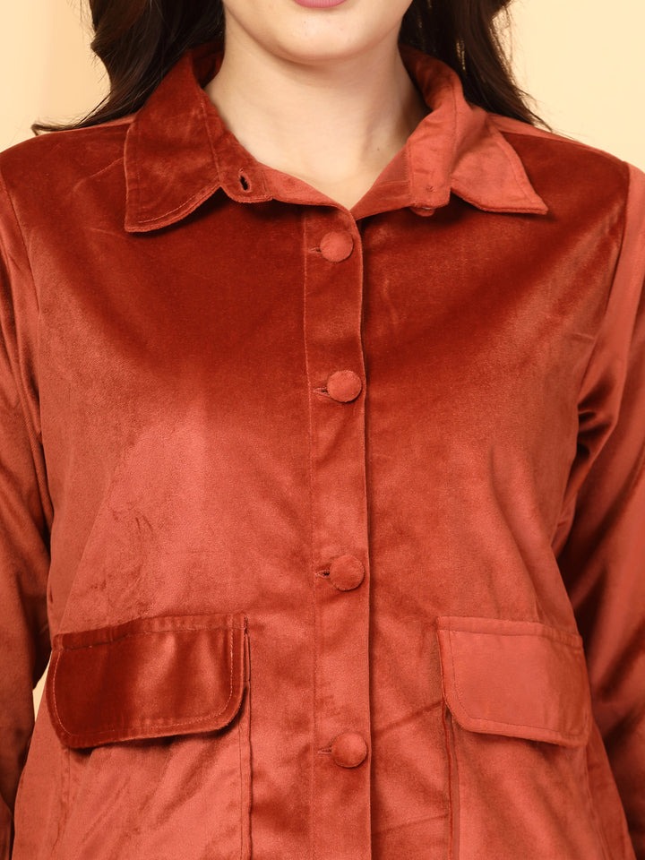 Women Open Front Jacket