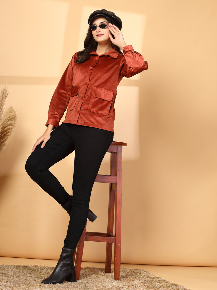 Women Open Front Jacket