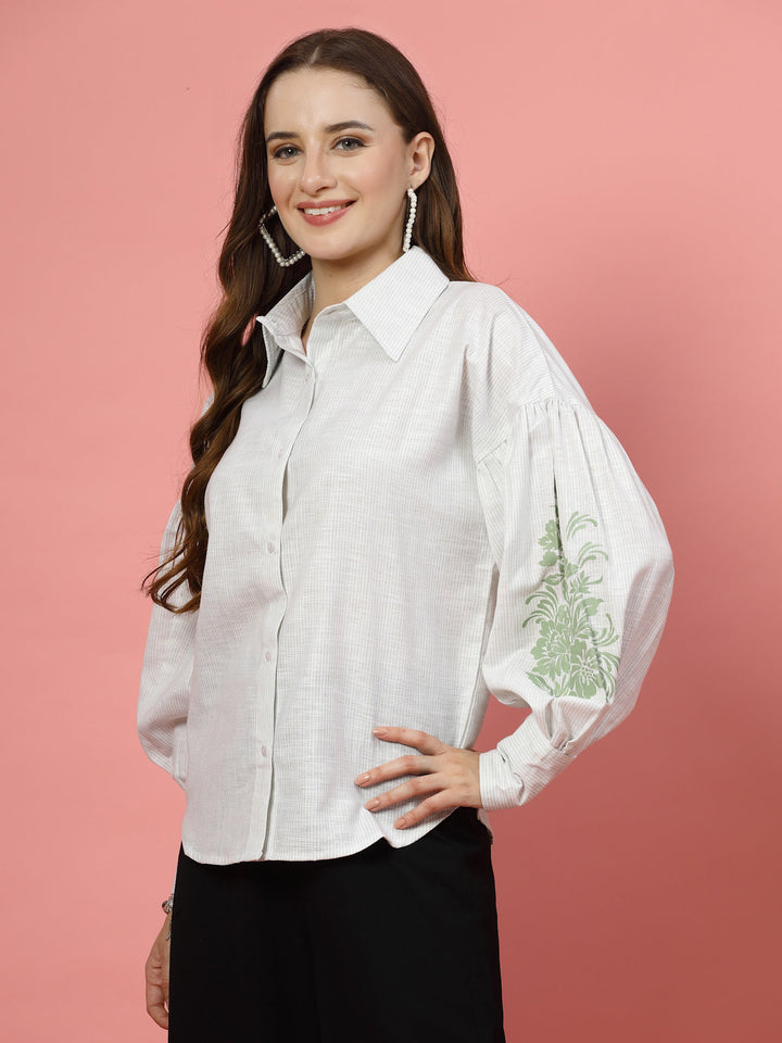 Women Opaque Casual Shirt