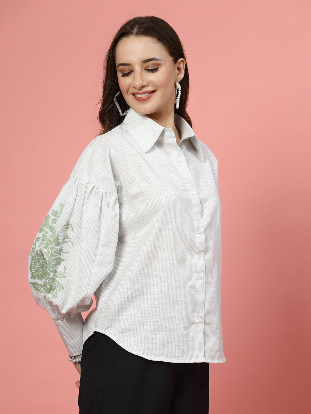 Women Opaque Casual Shirt