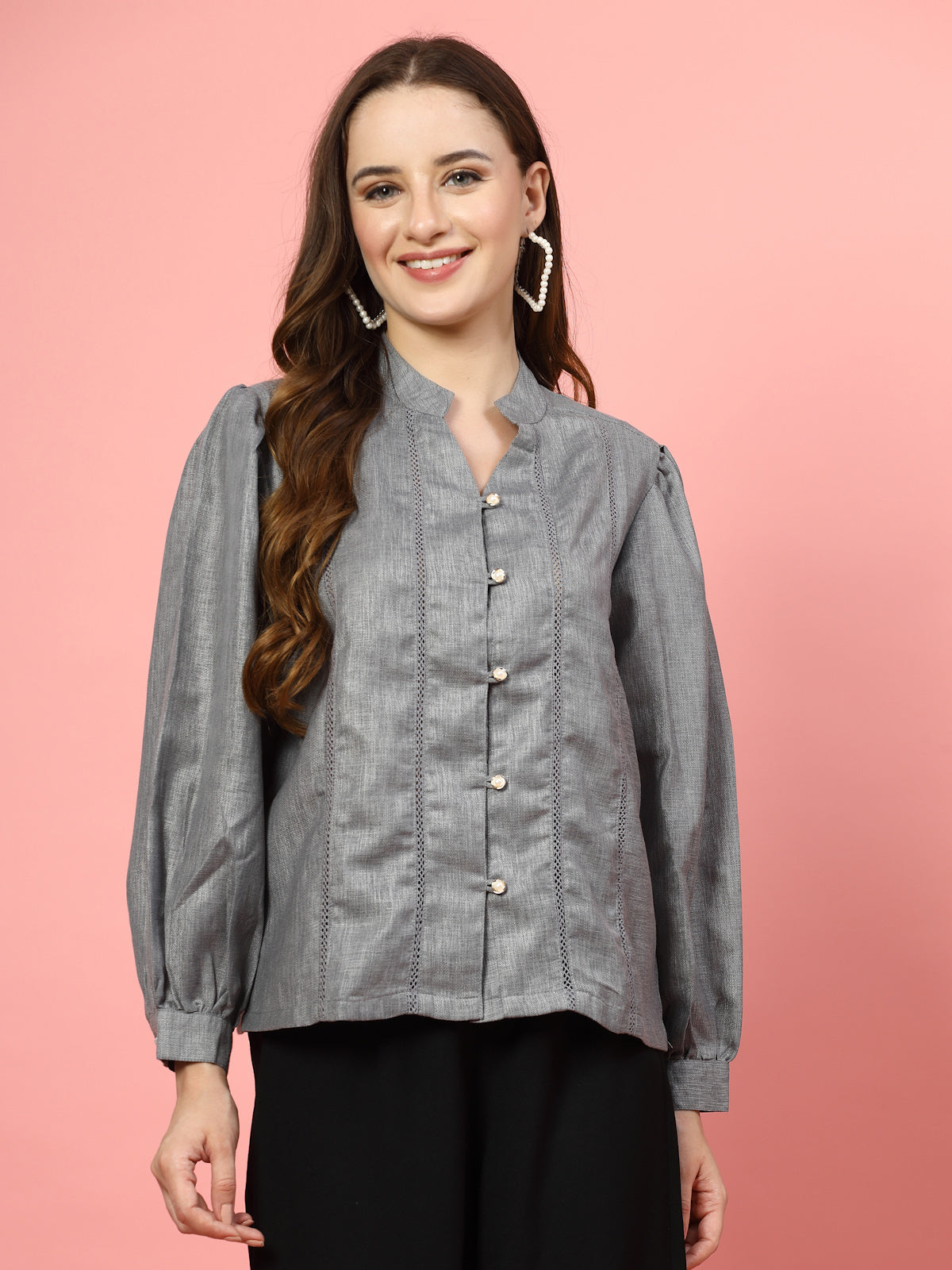 Women Opaque Casual Shirt