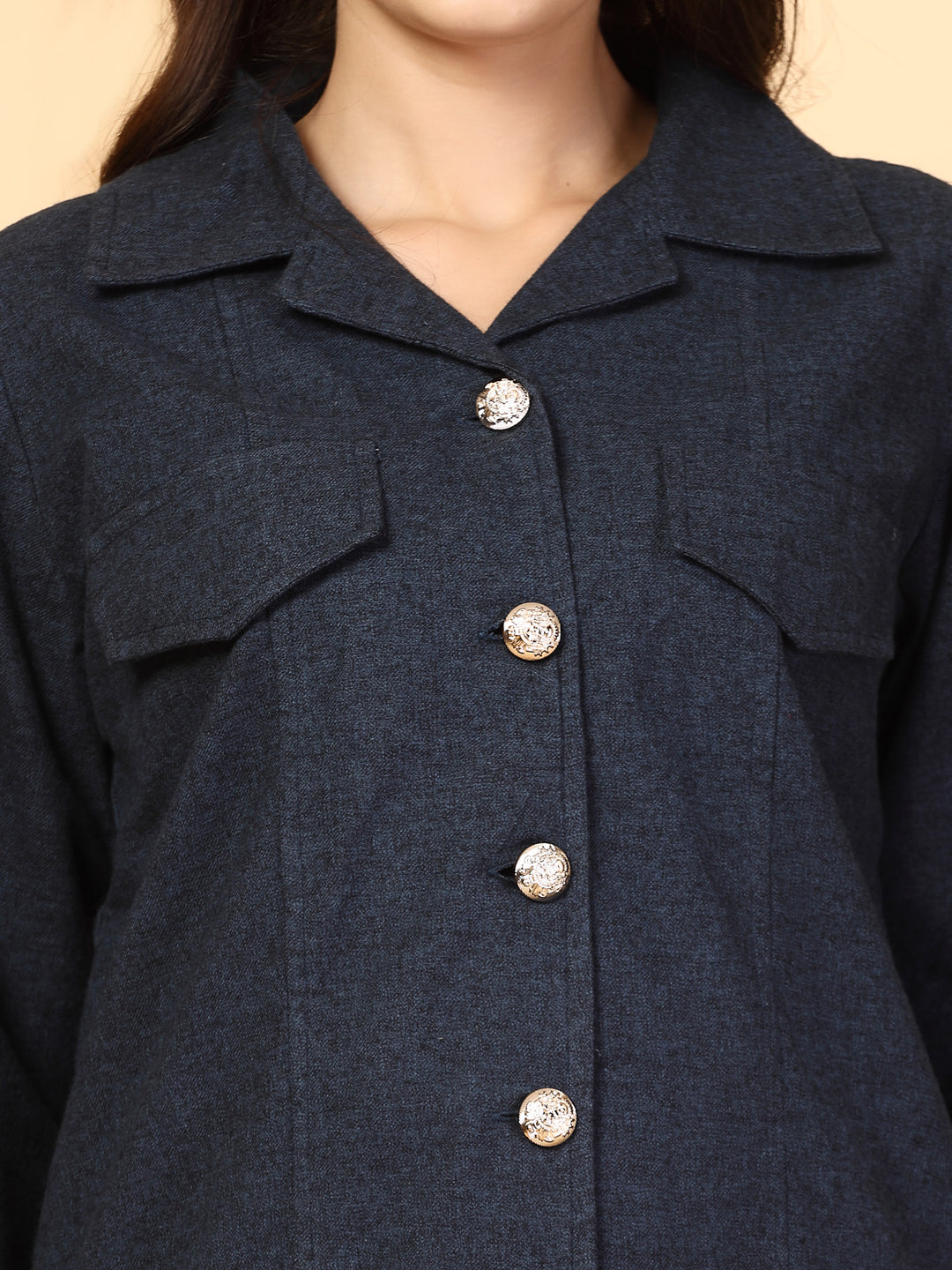 Women Open Front Jacket