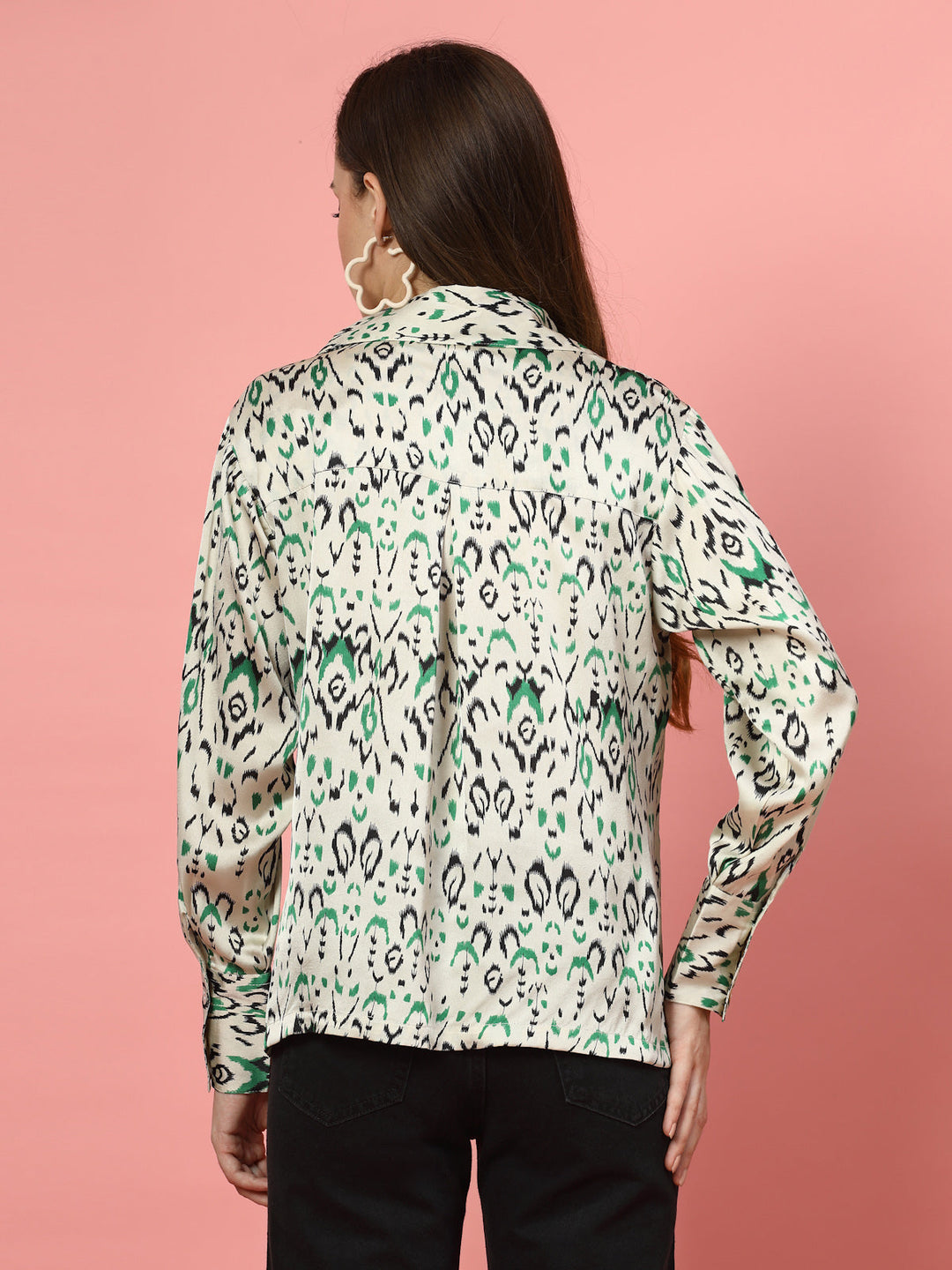 Women Opaque Printed Casual Shirt