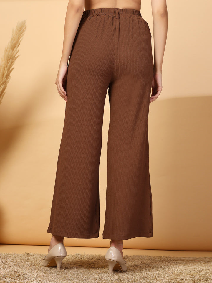 Women Loose Fit Pleated Trousers