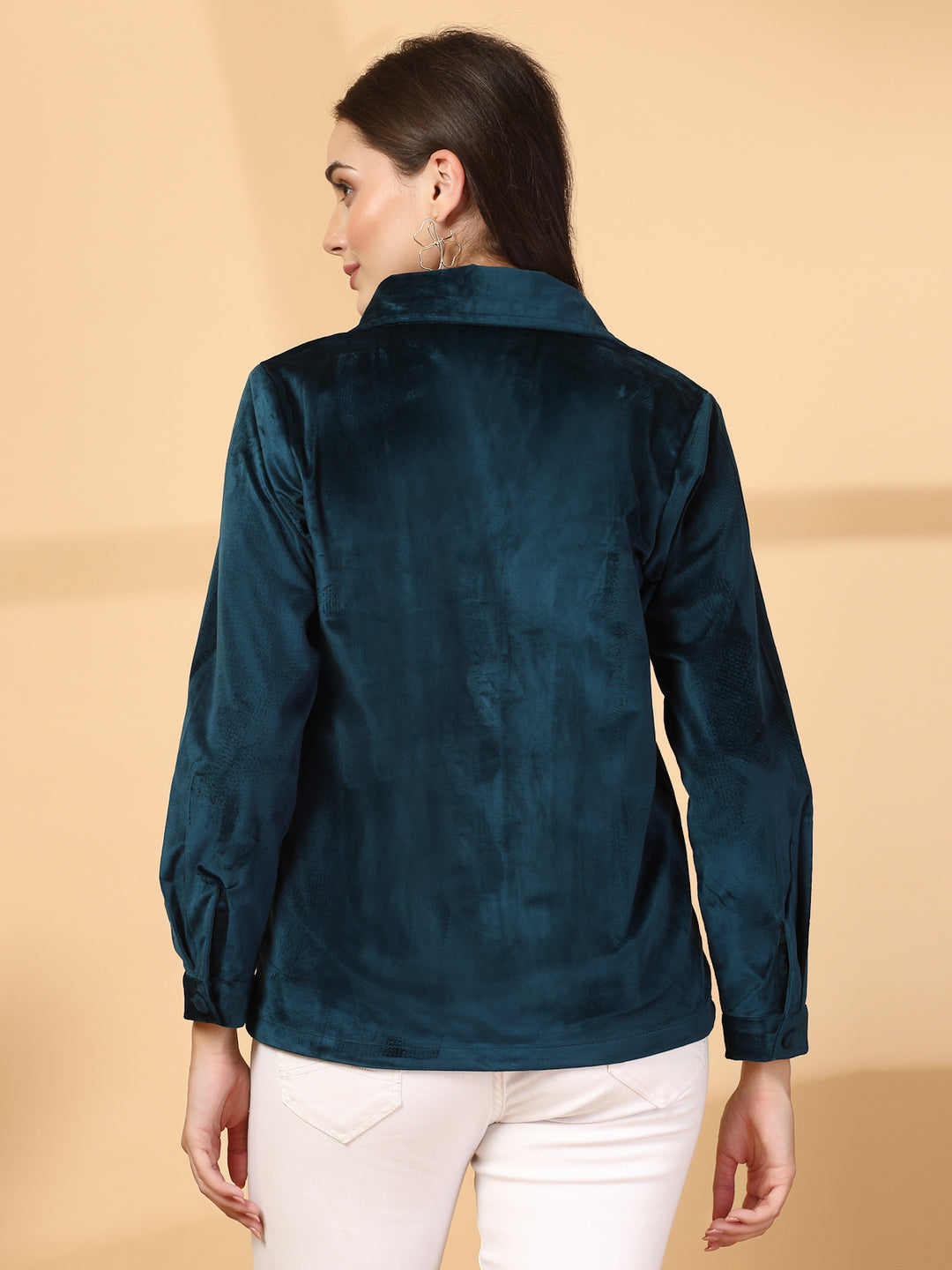 Women Open Front Jacket