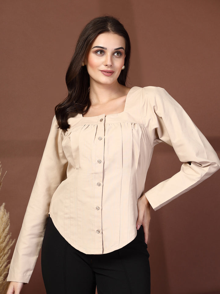 Women Opaque Casual Shirt