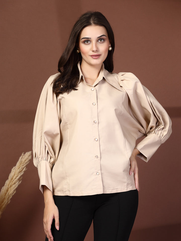 Women Opaque Casual Shirt