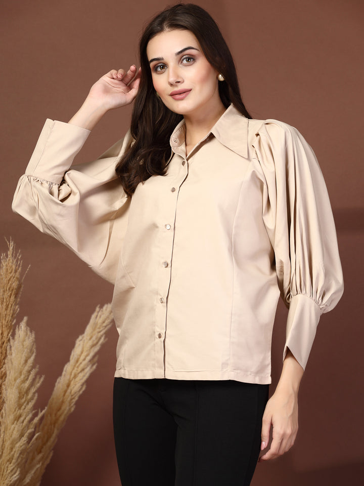 Women Opaque Casual Shirt