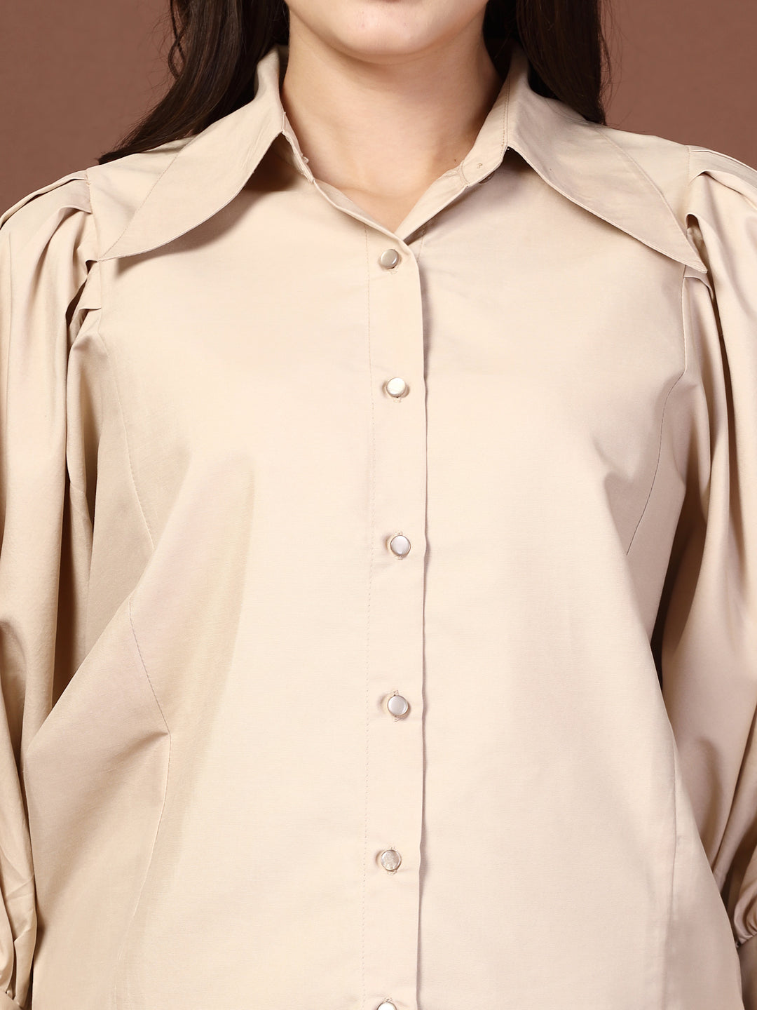 Women Opaque Casual Shirt