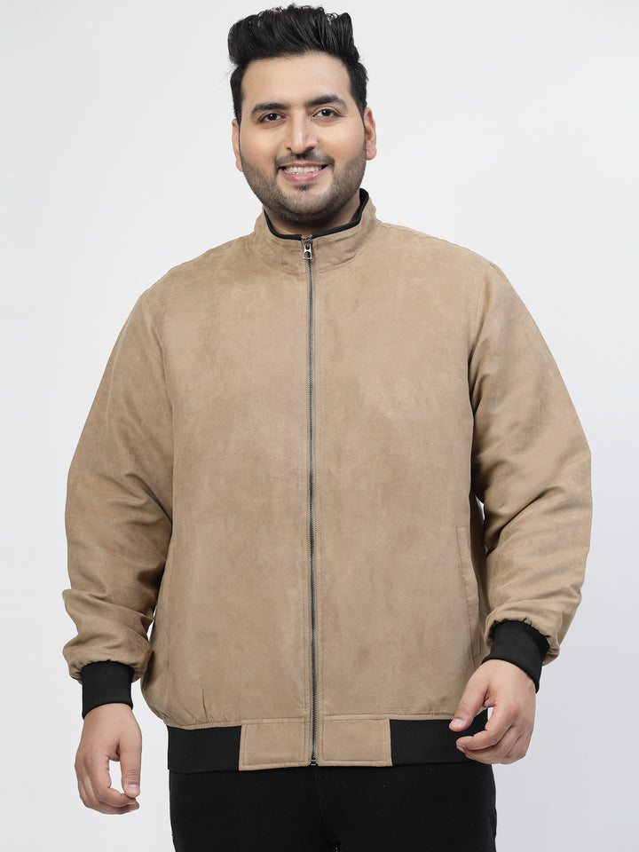 Men Open Front Jacket