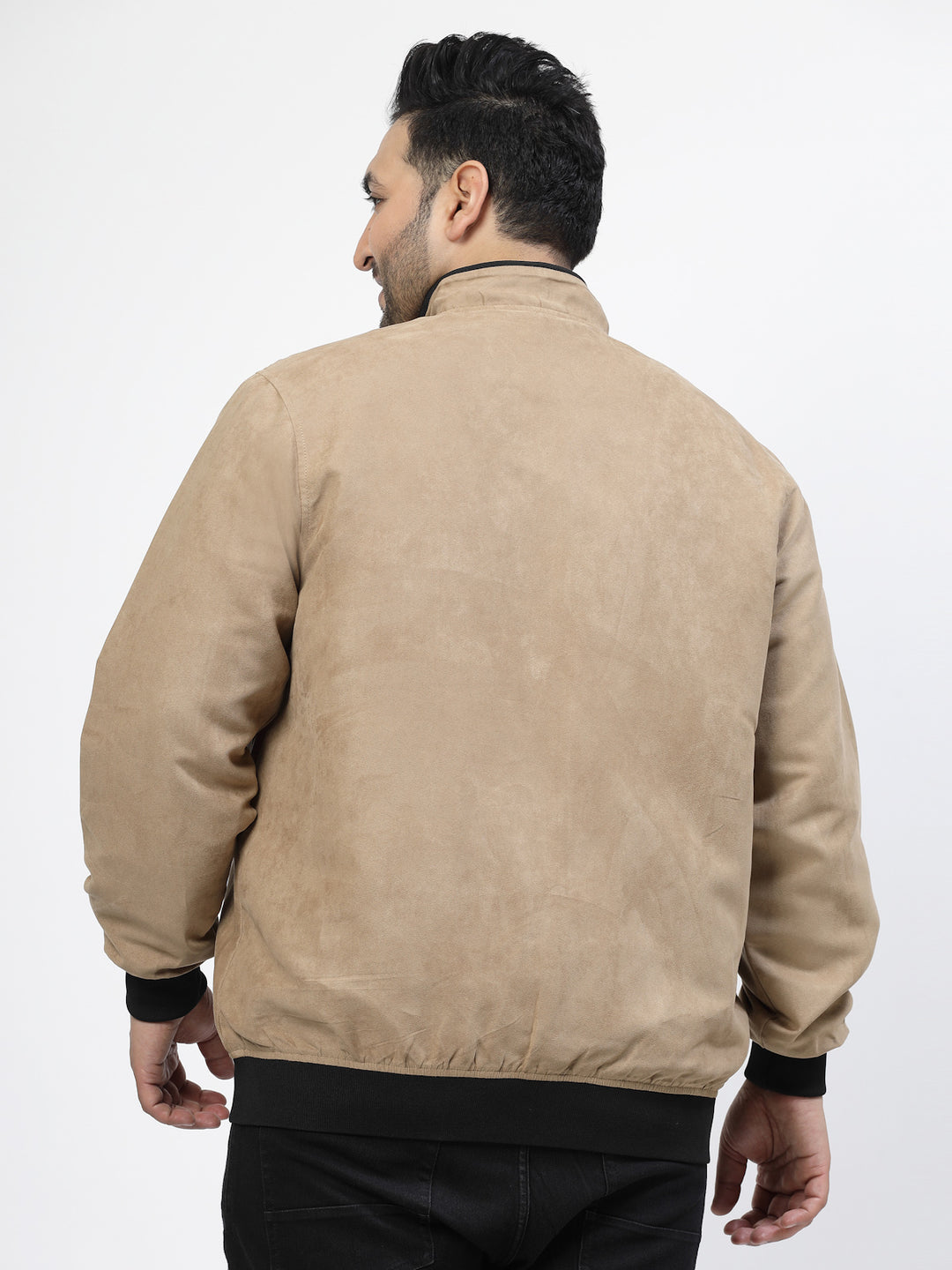 Men Open Front Jacket