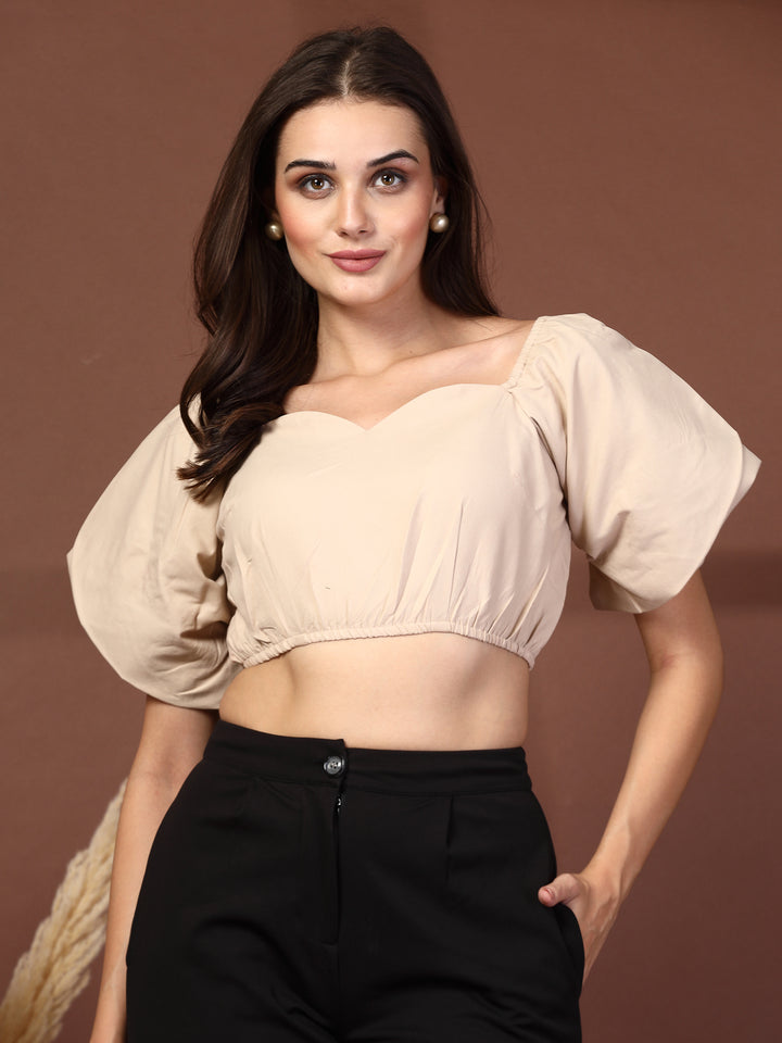 Women Cotton Crop Top