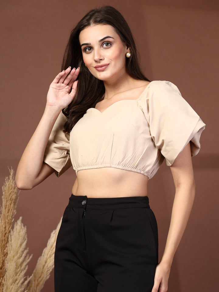 Women Cotton Crop Top