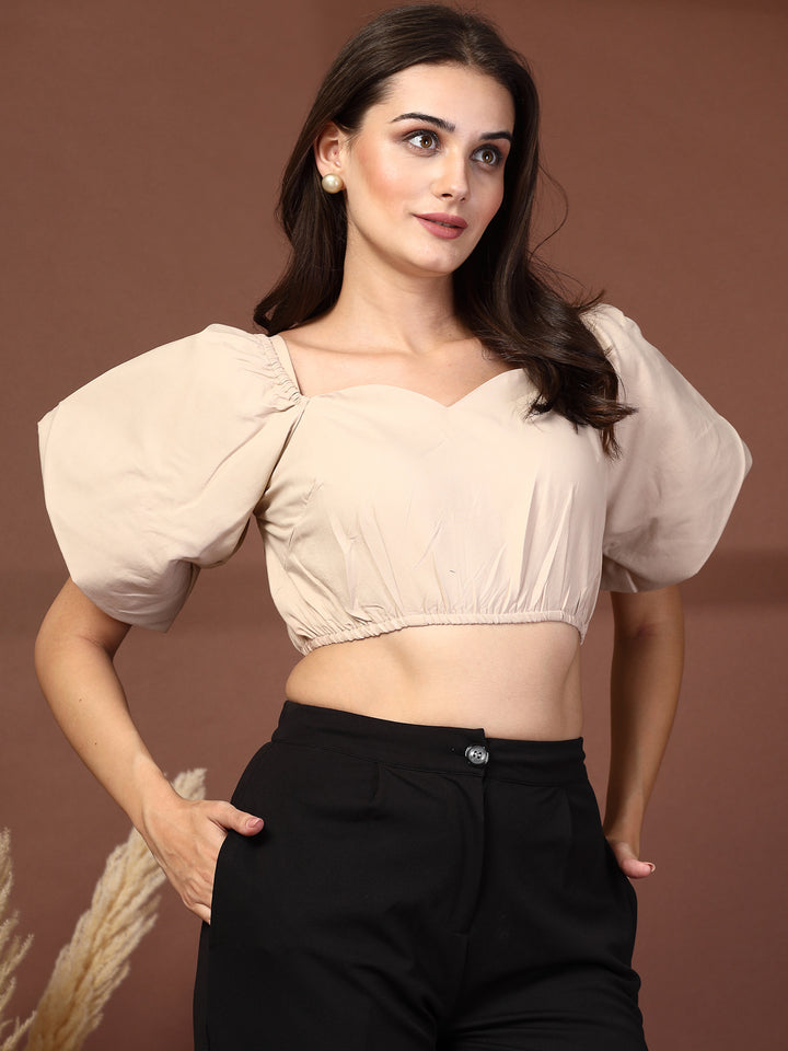 Women Cotton Crop Top