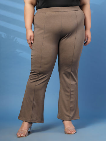 Plus Size Slim Fit Slip-On Jeggings