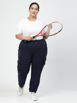 Women Plus Size Cotton Joggers