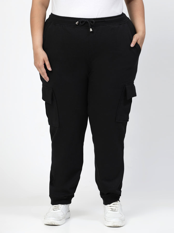 Women Plus Size Cotton Joggers