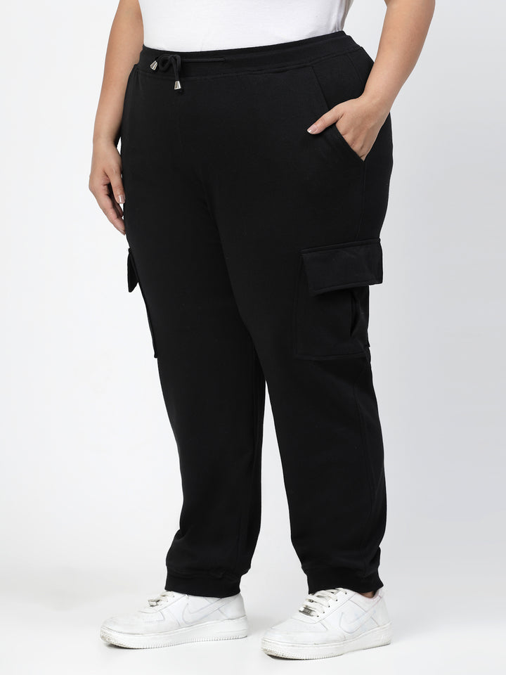 Women Plus Size Cotton Joggers