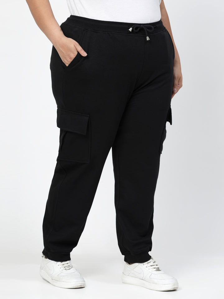 Women Plus Size Cotton Joggers