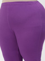 Pink Churidar Leggings